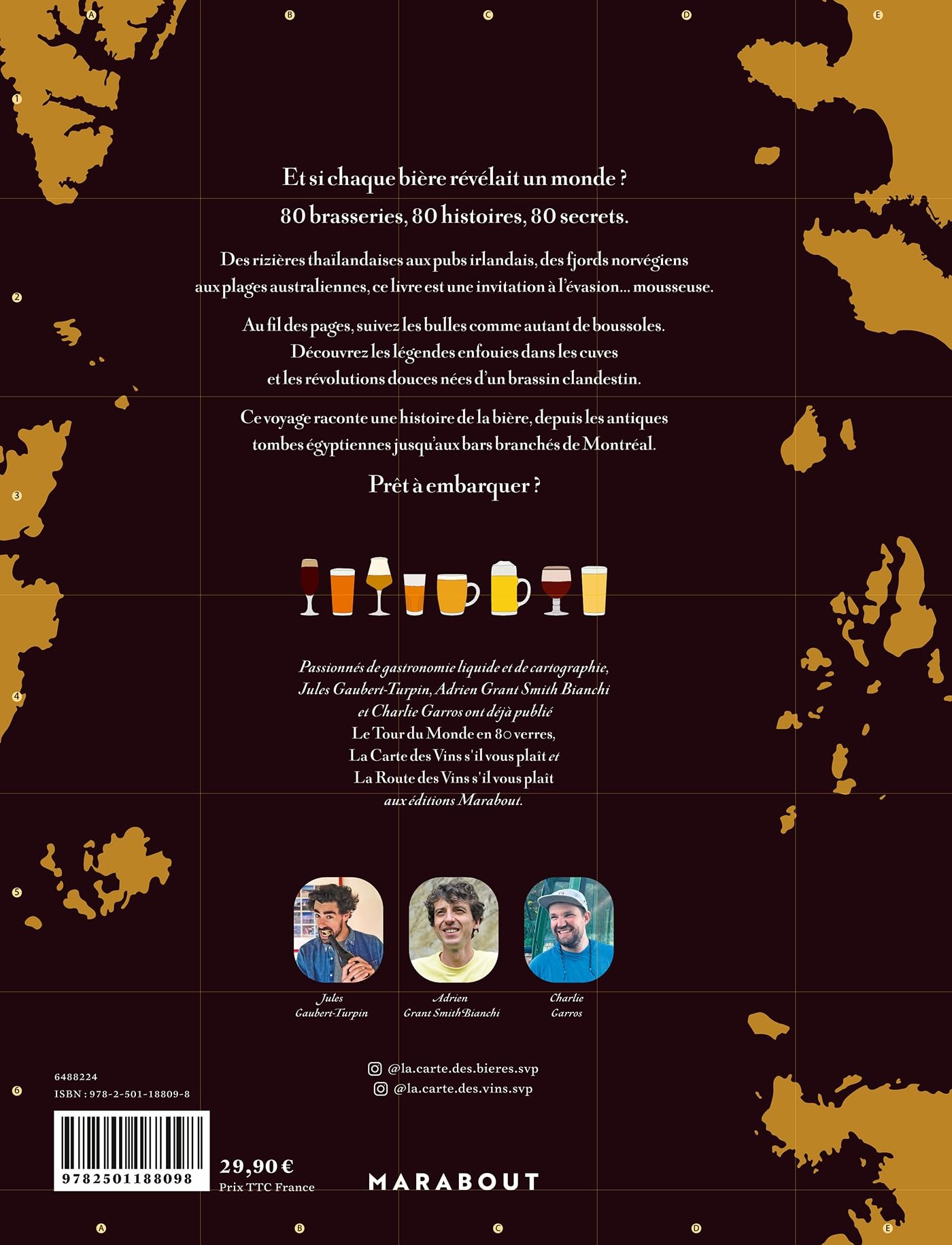 Le tour du monde en 80 bières: Un livre de voyage à siroter, des trappistes belges aux IPA californiennes