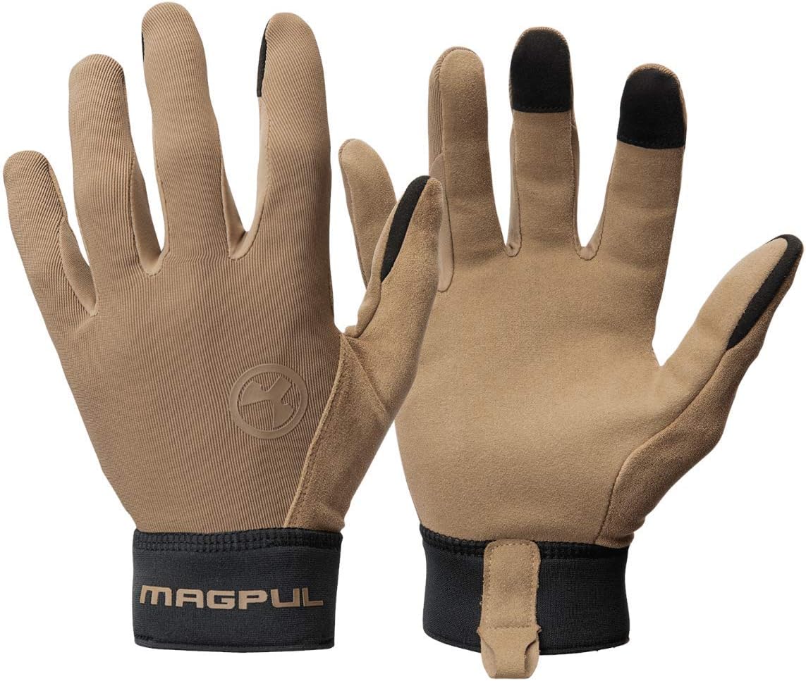 Magpul Technical Glove 2.0 Lightweight Work Gloves, Coyote, Medium