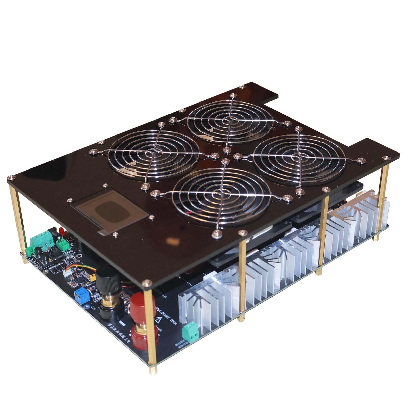 BNVEWR induction heater, Induction Heater 5000W ZVS Heating PCB Board Machine Melting Metal + Coil + Pump