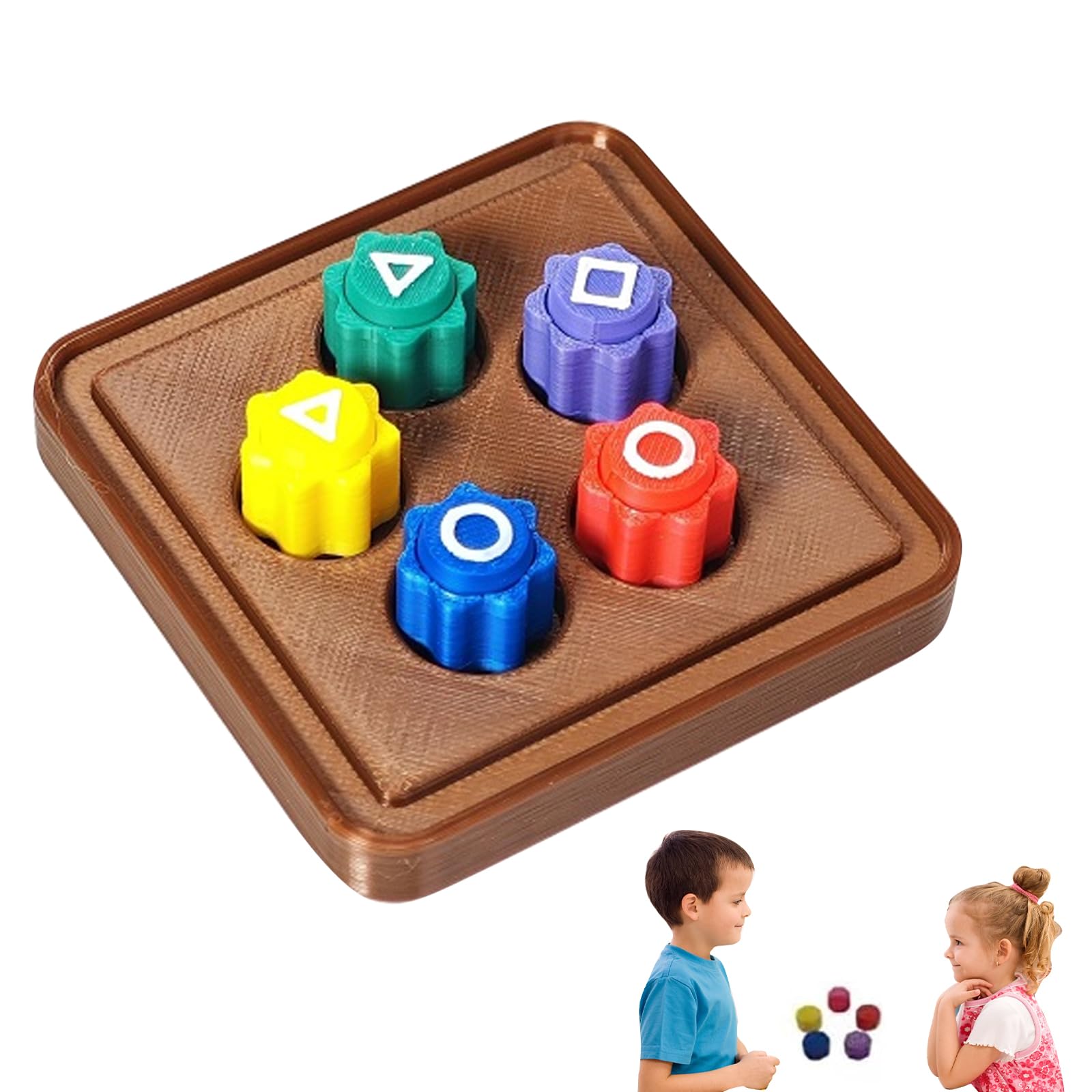 Giochi tradizionali coreani, 5 pezzi Gonggi Giochi coreani, Gonggi Gonggi Jack Stone Catch Game, gioco di reazione perfetto per bambini e adulti (giallo)