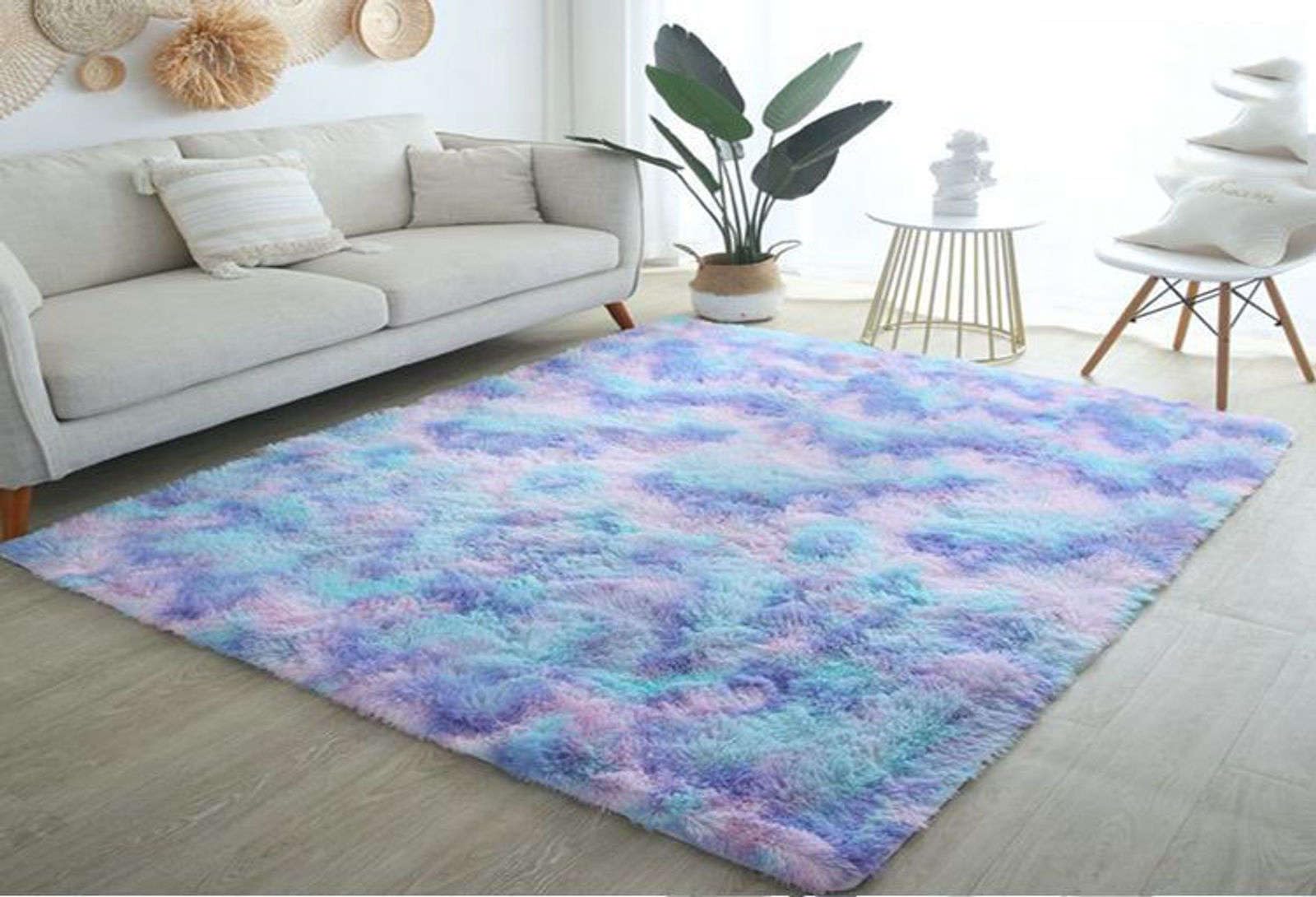 Moquette laine de soie douce de haute qualit&eacute; style shaggy