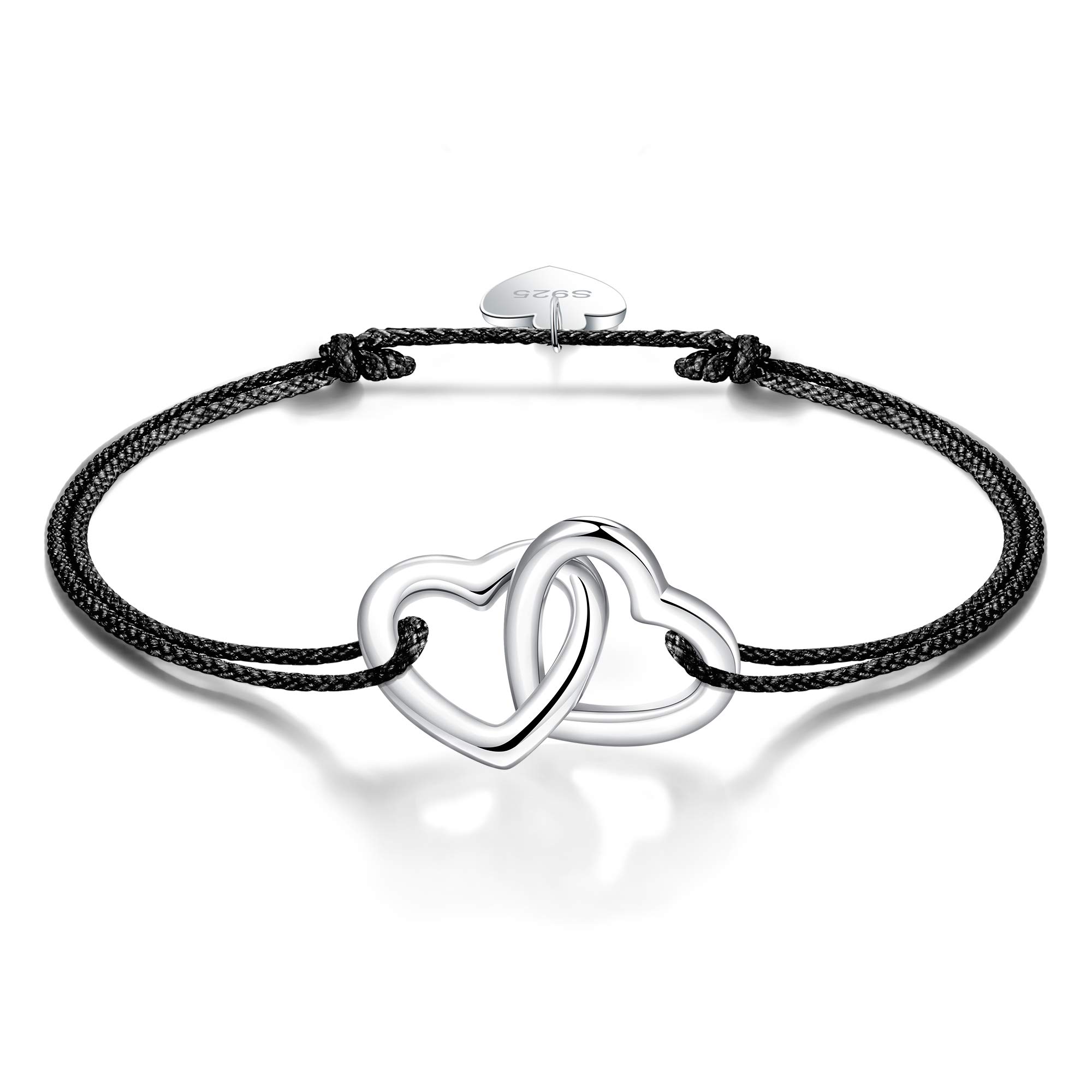 Viwind Damen Armband 925 Sterling Silber Liebe Armbänder für