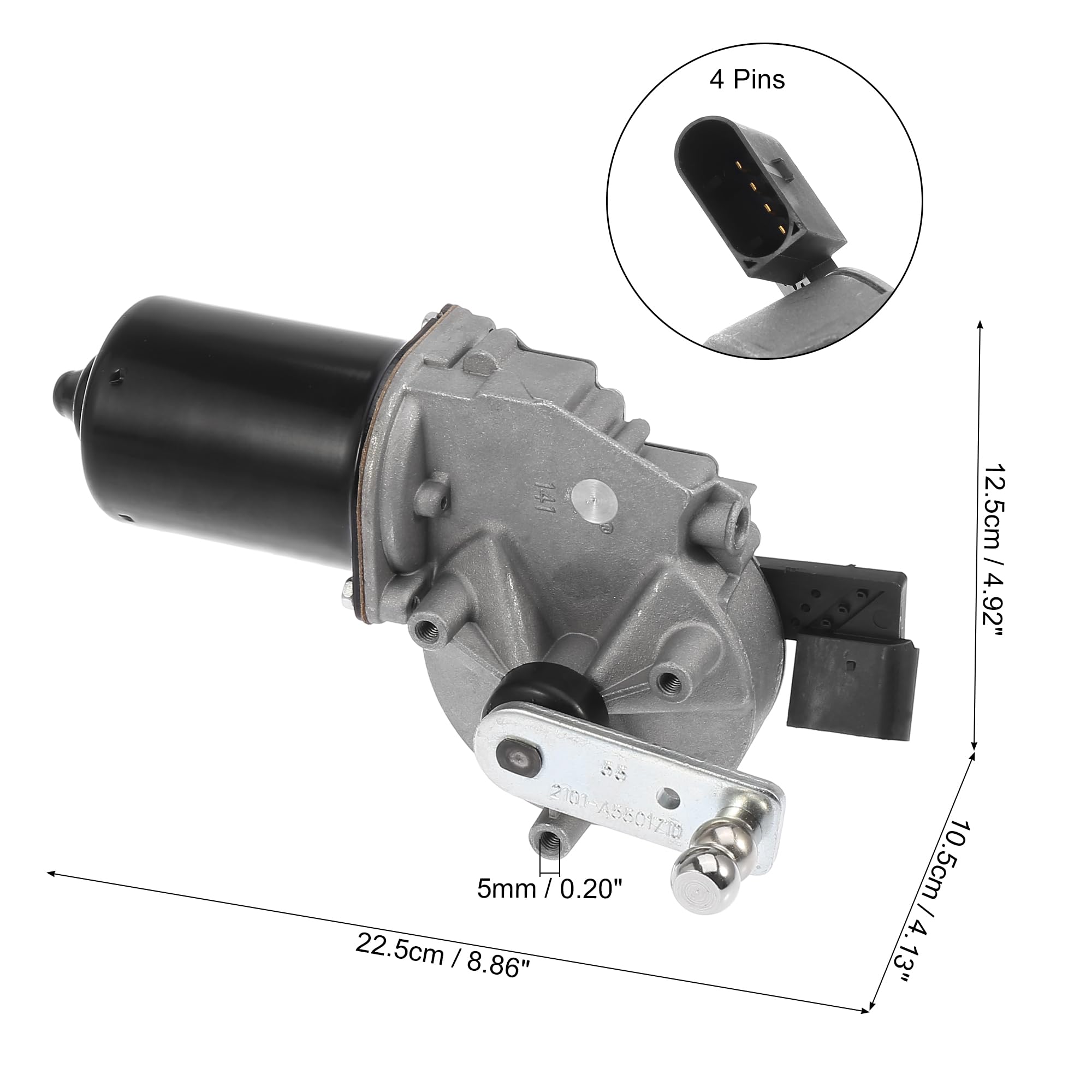 Amazon.com: X AUTOHAUX Car Windscreen Wiper Motor 1648201742 for 