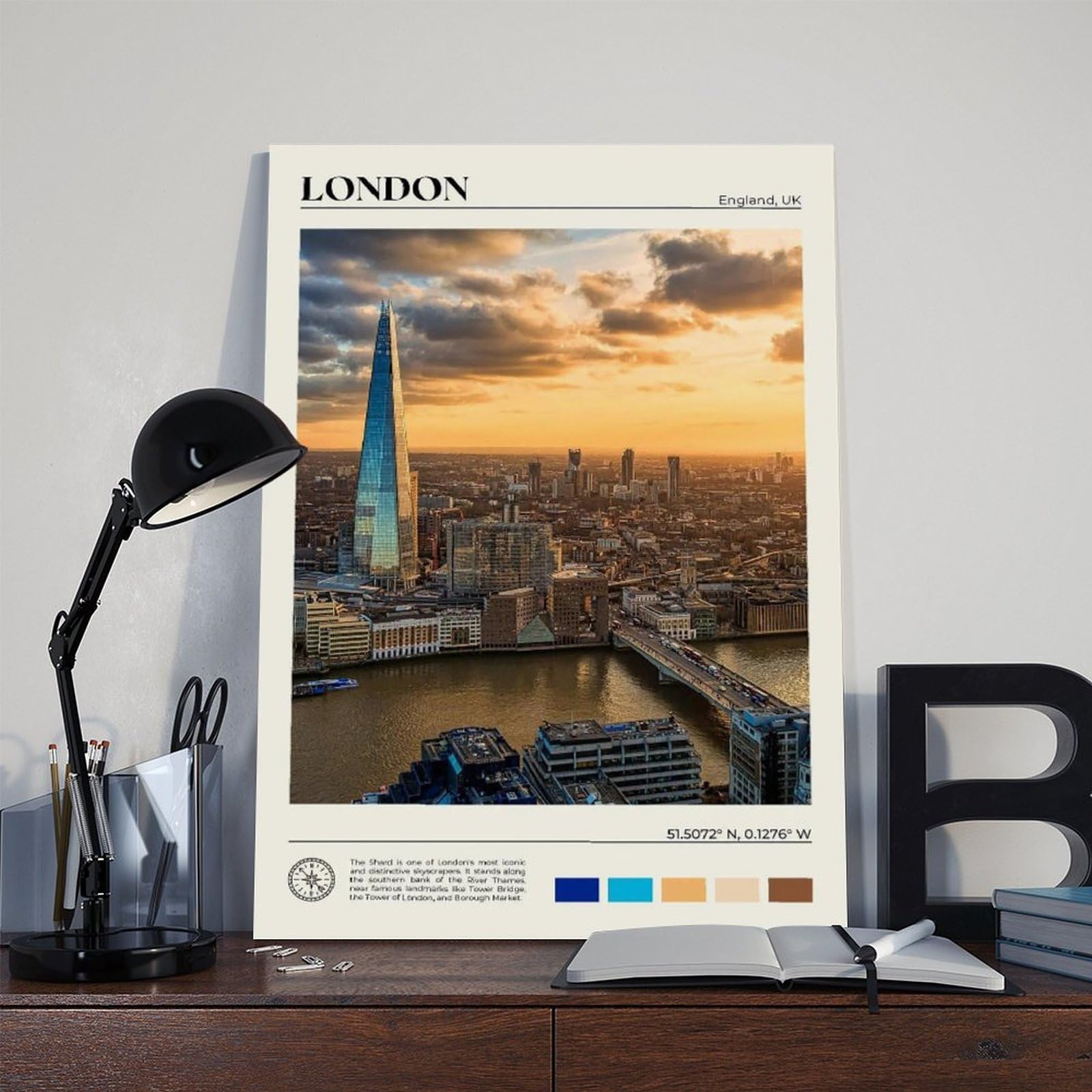 Kunstdruck auf Leinwand, echtes Foto, Poster für Schlafzimmer, Büro, Schlafzimmer, Geschenk, 61 cm L x 91,4 cm W