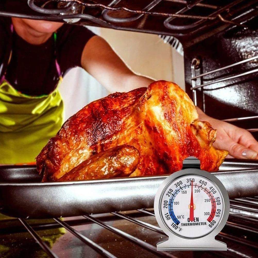 Four Omnia Pour Camping Car Thermomètres Four Omnia Lot De 2 - 0-350°C Acier Inoxydable Pour Four Pizza Barbecue Instrument Mesure Température