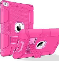 Vista 11 de BENTOBEN Funda para iPad Air 2, híbrida a prueba de golpes, con función atril, resistente a los golpes, a prueba de caídas, para iPad Air 2