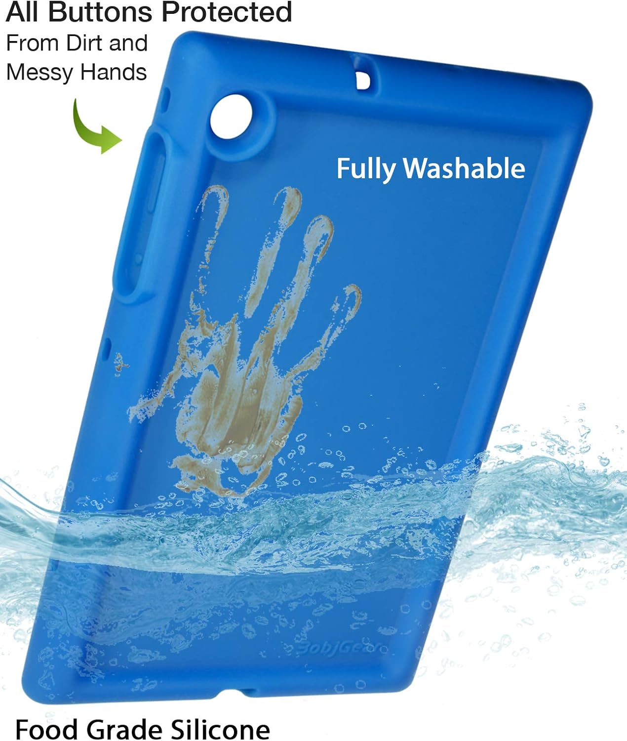 Uр Tо 40% оƒƒ BobjGear Rugged Tablet Case for Lenovo Tab M10 FHD Plus 10.3 inch (TB-X606F, FA) (NOT for M10 HD Models) Premium Washable Silicone, Kid Friendly, Shockproof (Batfish Blue)