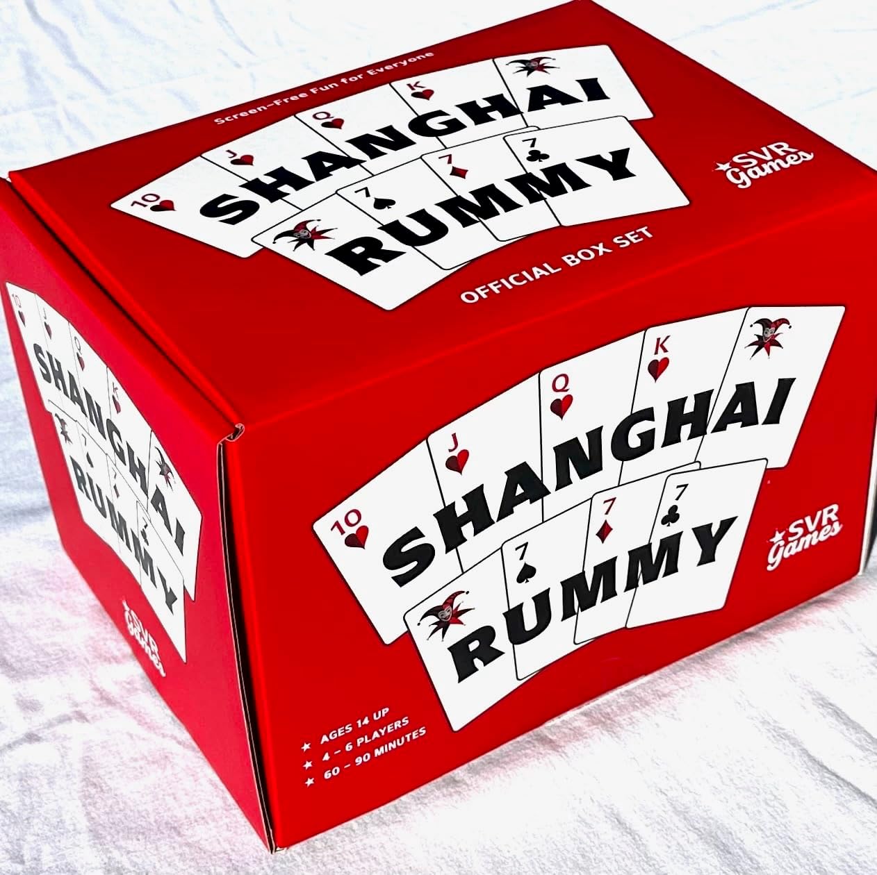 Shanghai Rummy Card Game Complete Box Set