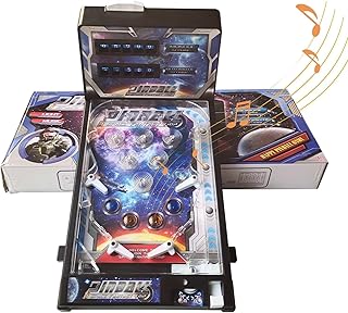 Retro Arcade Automat Elektronischer Tisch Flipperautomat Tisch Marble Arcade Automat Kugelspiel Geschicklichkeitsspiel für Kleine Räume Oder Wohnungen