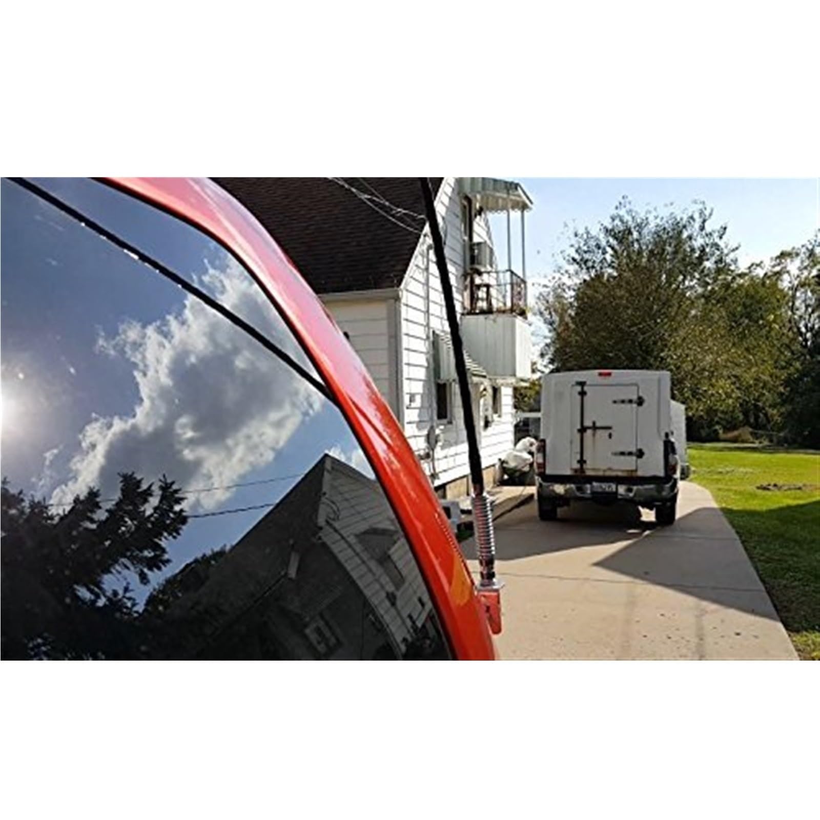 SS-3H Zamiennik Anteny CB Radio Ze Stali Nierdzewnej Mocowanie Sprężynowe Kompatybilne Z Mobilnymi/pojazdowymi Gwintami Anteny CB Radio.