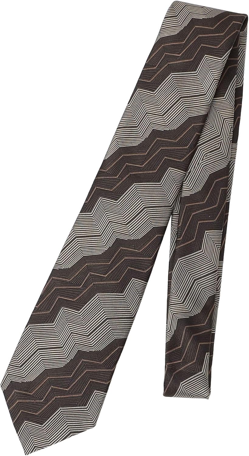 [シップス] ネクタイ ジャカード ジグザク ネクタイ メンズ 118232814