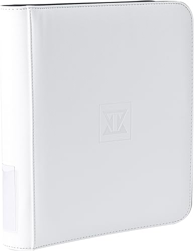 Miniatura 7 de Toploader Binder Holds 160 Top Loaders, 4-Pocket Side Loading Card Storage Binder for Trading Cards, TCG, Sports Cards in 3 x 4'' Toploaders (Black)