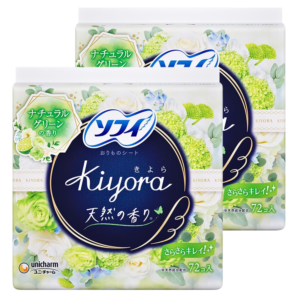 ソフィ Sofy 【まとめ買い】 Kiyora ナチュラルグリーンの香り 72コ…