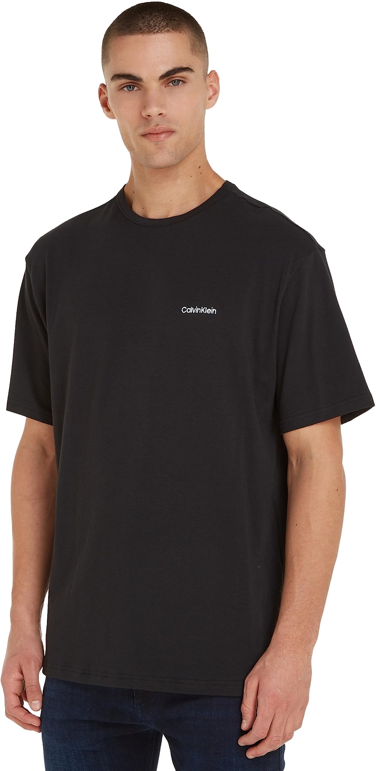 Calvin Klein Hombre S/S Crew Neck 000nm2298e