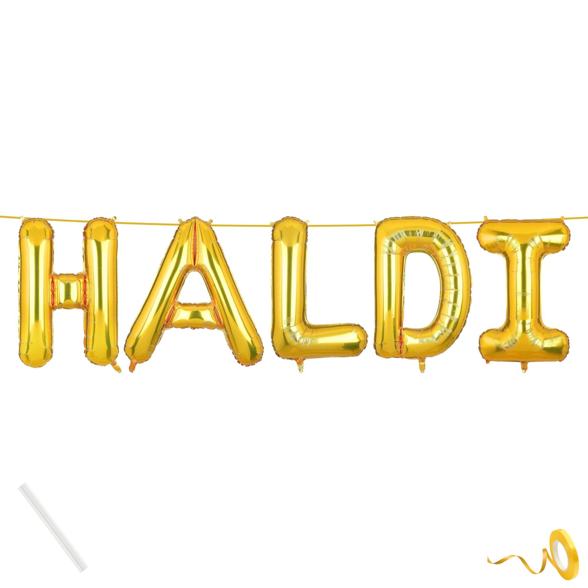 Haldi Banner · Gold