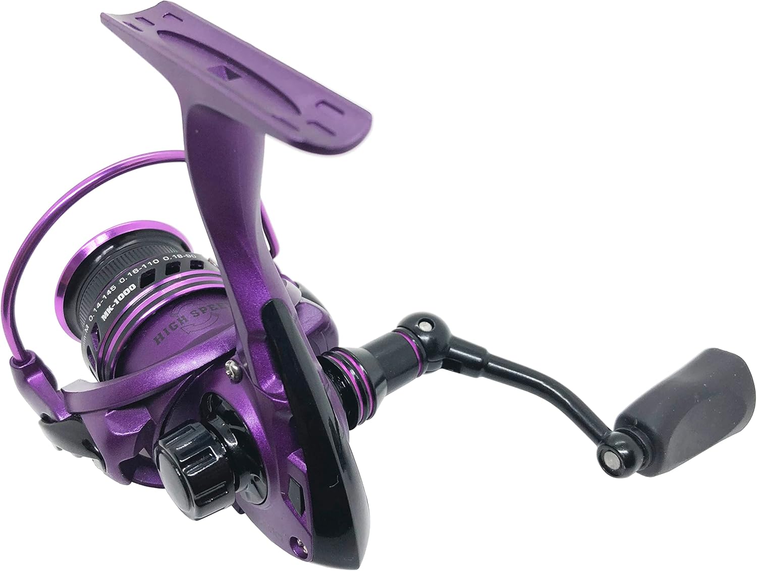 SportsInn Spinning Fishing Reel, 5 BB 1 RB, Front Drag, 5.5:1 Gear Ratio, Left/Right Handed, 11 lbs Max Drag