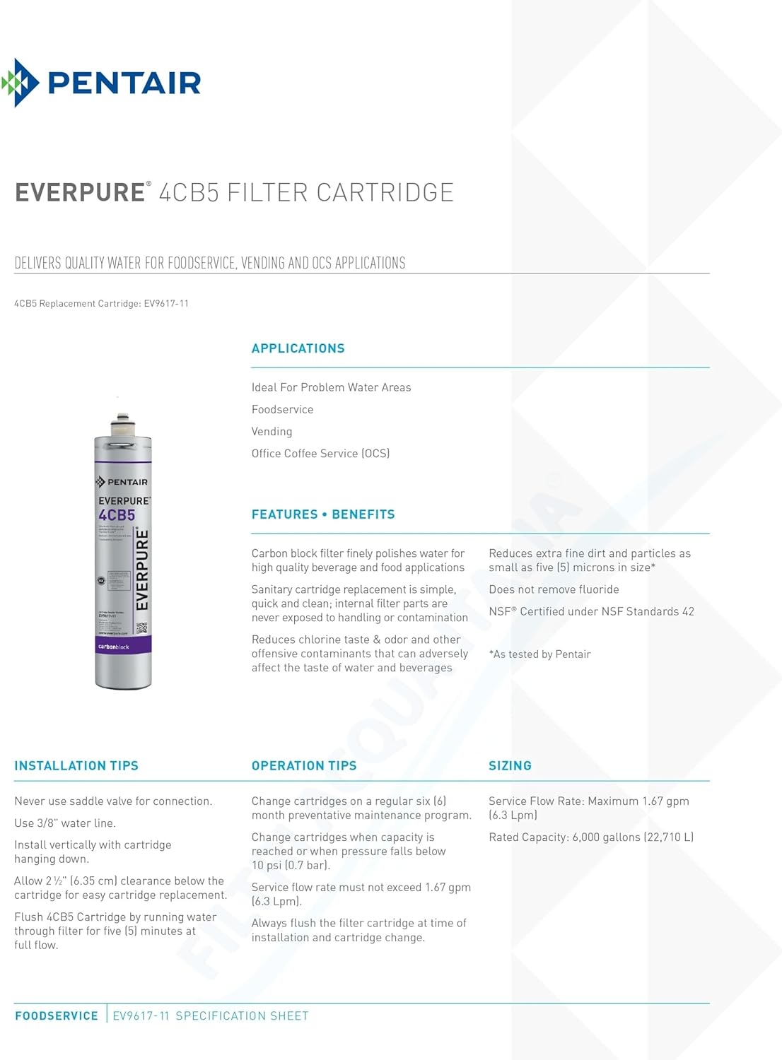 Everpure EV961716 4CB5 Cartridge