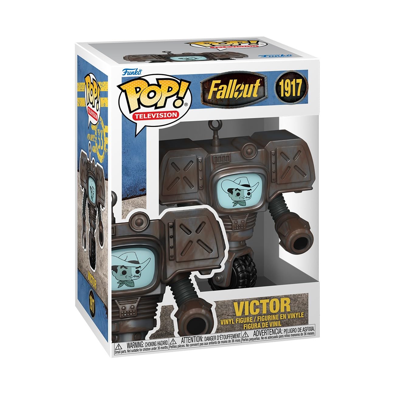 Funko POP! Television: Fallout - Victor - Collectable Vinyl Figure - Gift Idea - Official Merchandise - Toys For Kids & Adults - Model Figure for Collectors and Display