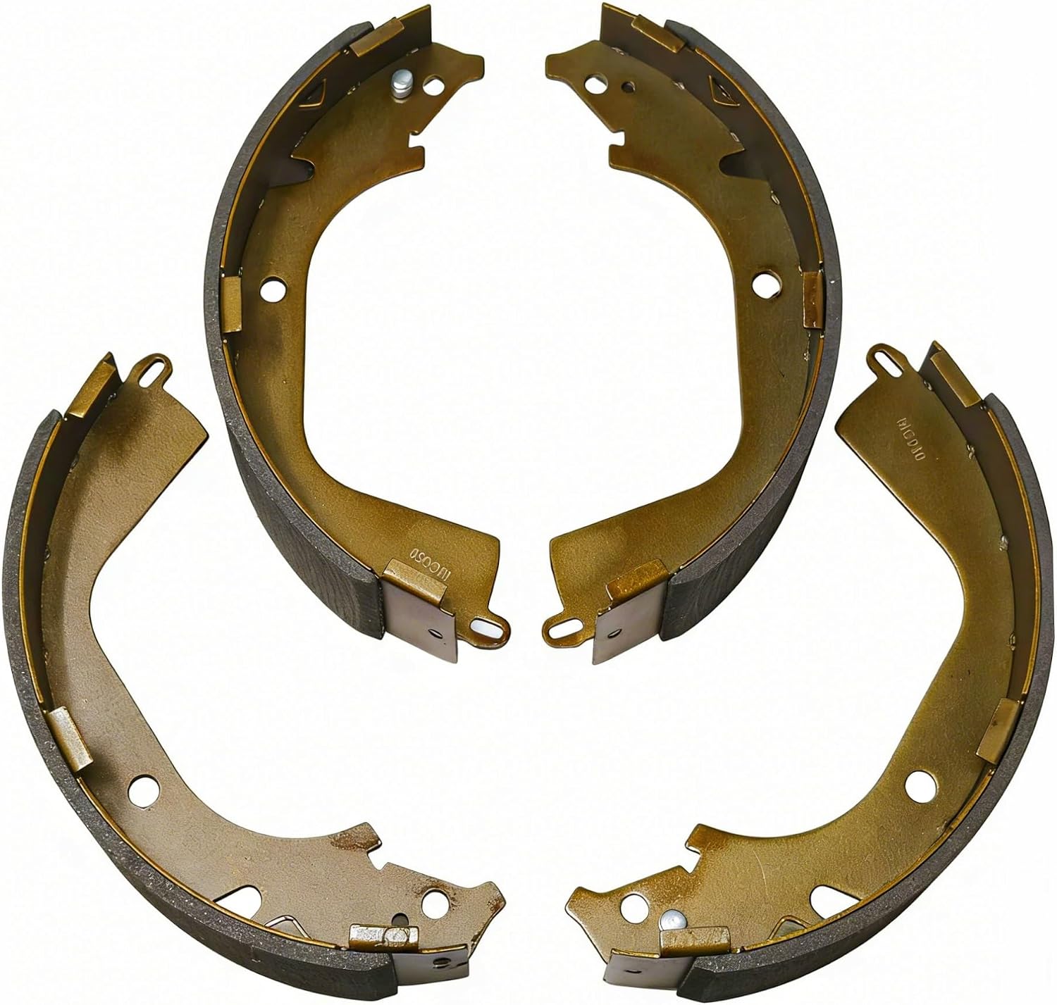 Rear Drum Brake Shoes for Chevrolet Silverado 1500 GMC Sierra 1500 MC960 | Classic 2009 2010 2011 2012 2013 (2008 Models Using Hold Down Pins) Chevy 960 Brakes Drums Master Chen