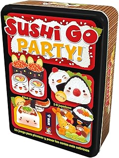 Comprar Devir - Sushi Go Party, Juego de Mesa, de Cartas, con Amigos, para Fiestas, 8 años, Edición Expandida del Juego Sushi Go (BGSGPARTY)