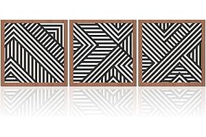IARTTOP Geometric Wall Art: Enhance Your Home with Modern Nature
