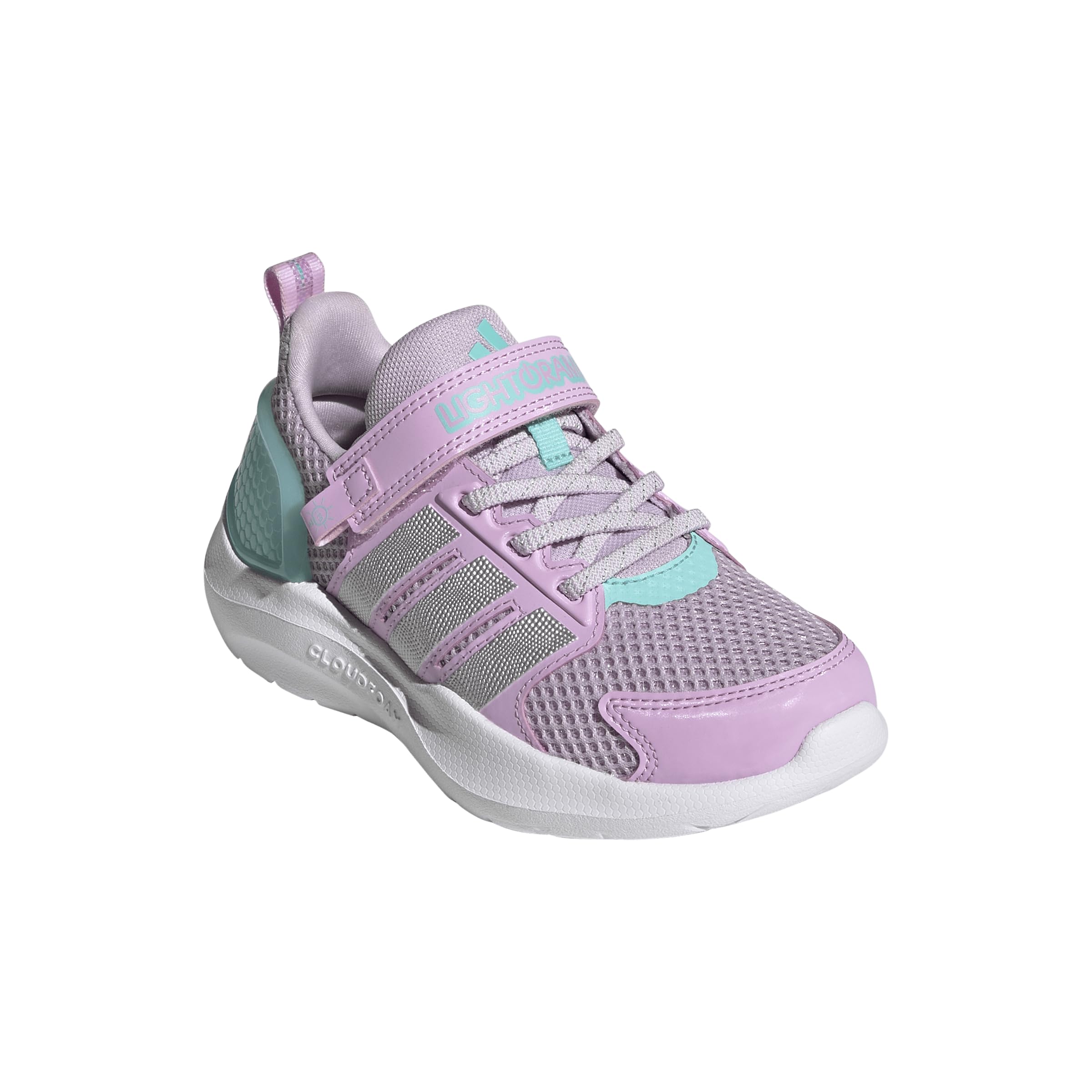 adidas Unisex Kinder LIGHTORAMA Runner Shoes Children, Ice Lavender/Silver met./Flash Aqua, 31 EU