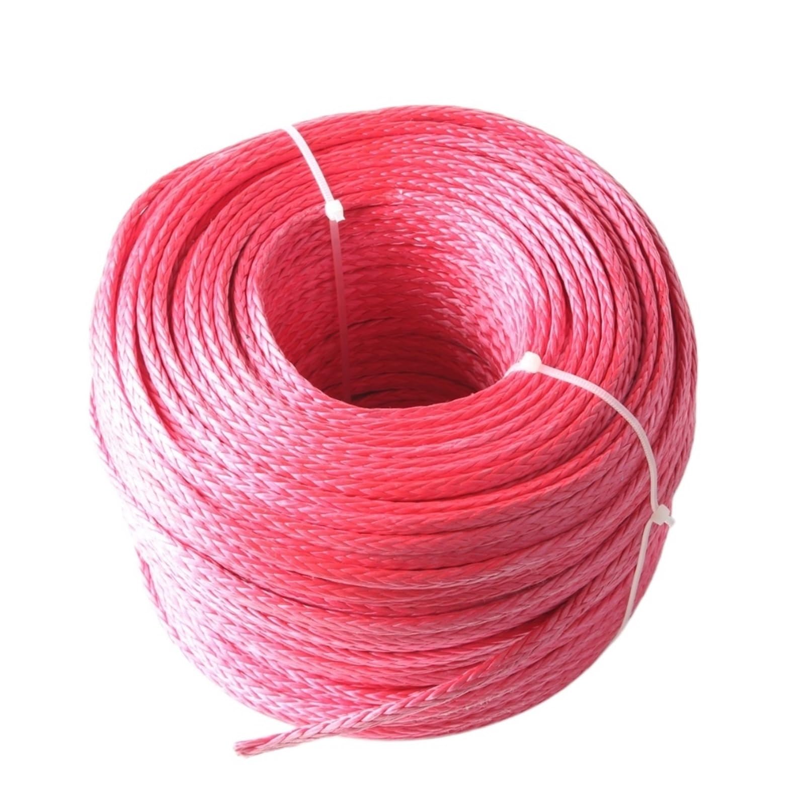Mthckxjbsuz Rosso Winch Rope, 28,000Lbs Synthetic Winch Line Cable Rope 12Mm*100M Uhmwpe(Rosso)