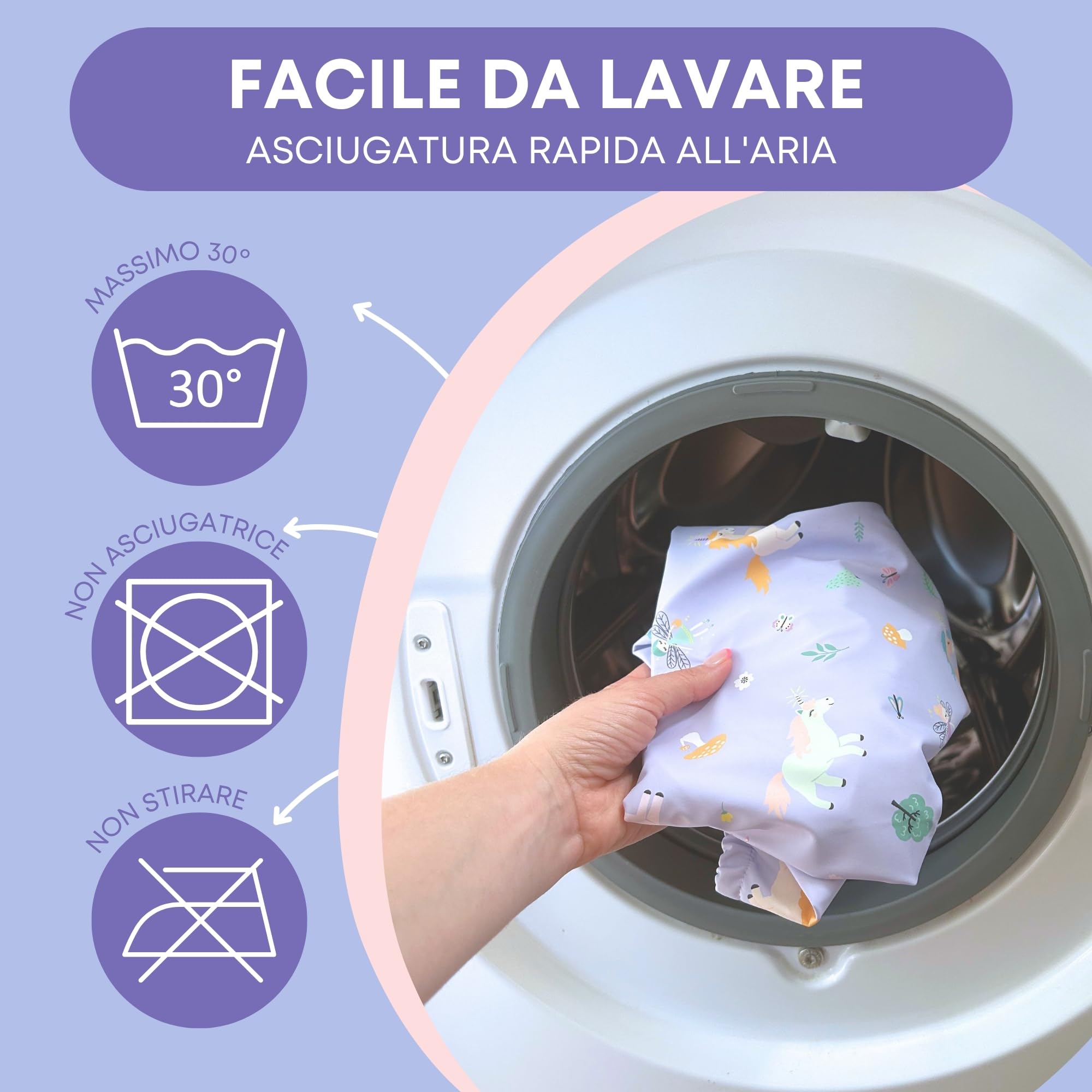 Bavaglini impermeabili 2 unità, plastificati, smanicato, pappa svezzamento, bambini