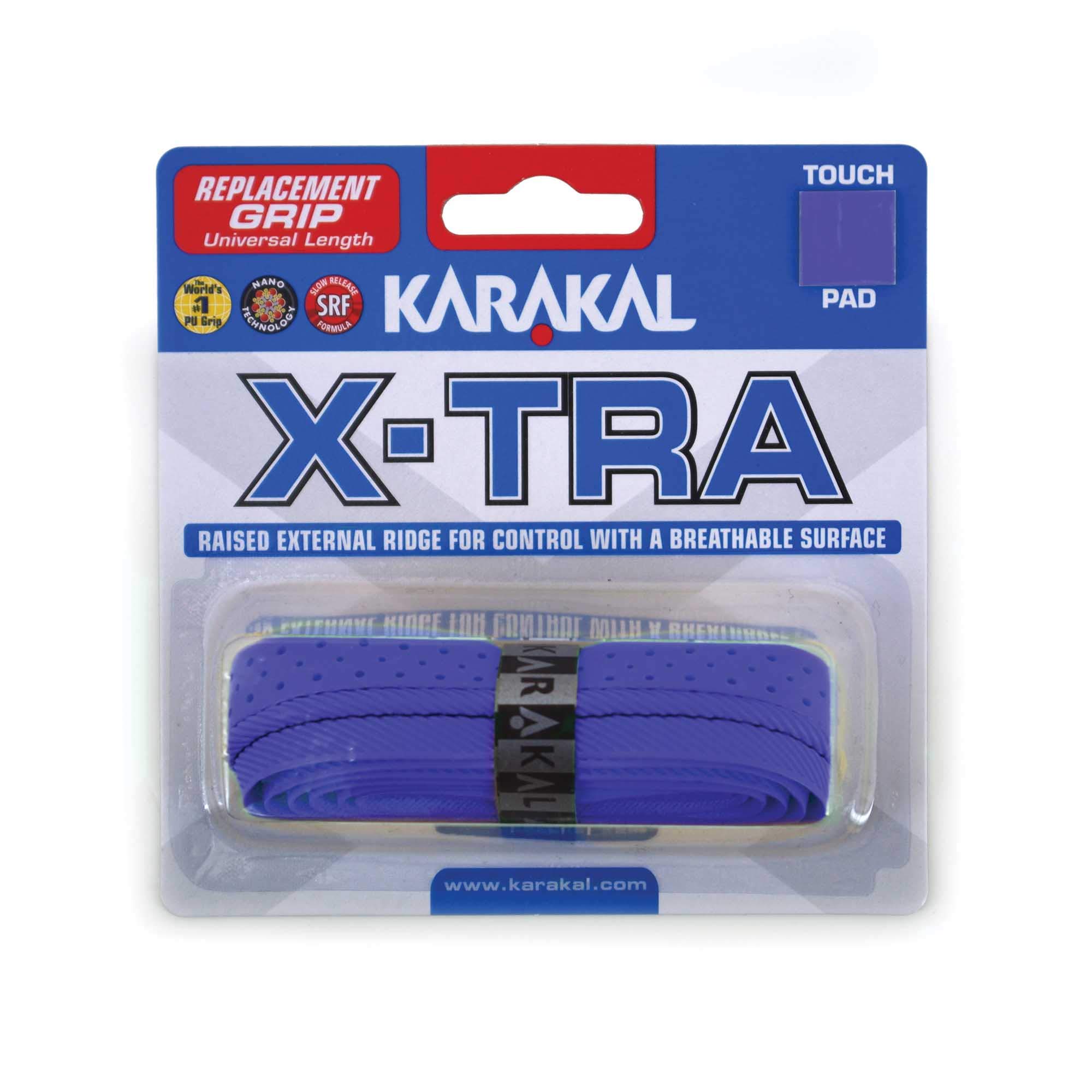 Karakal X-Tra Replacement Grip, Color- Blue