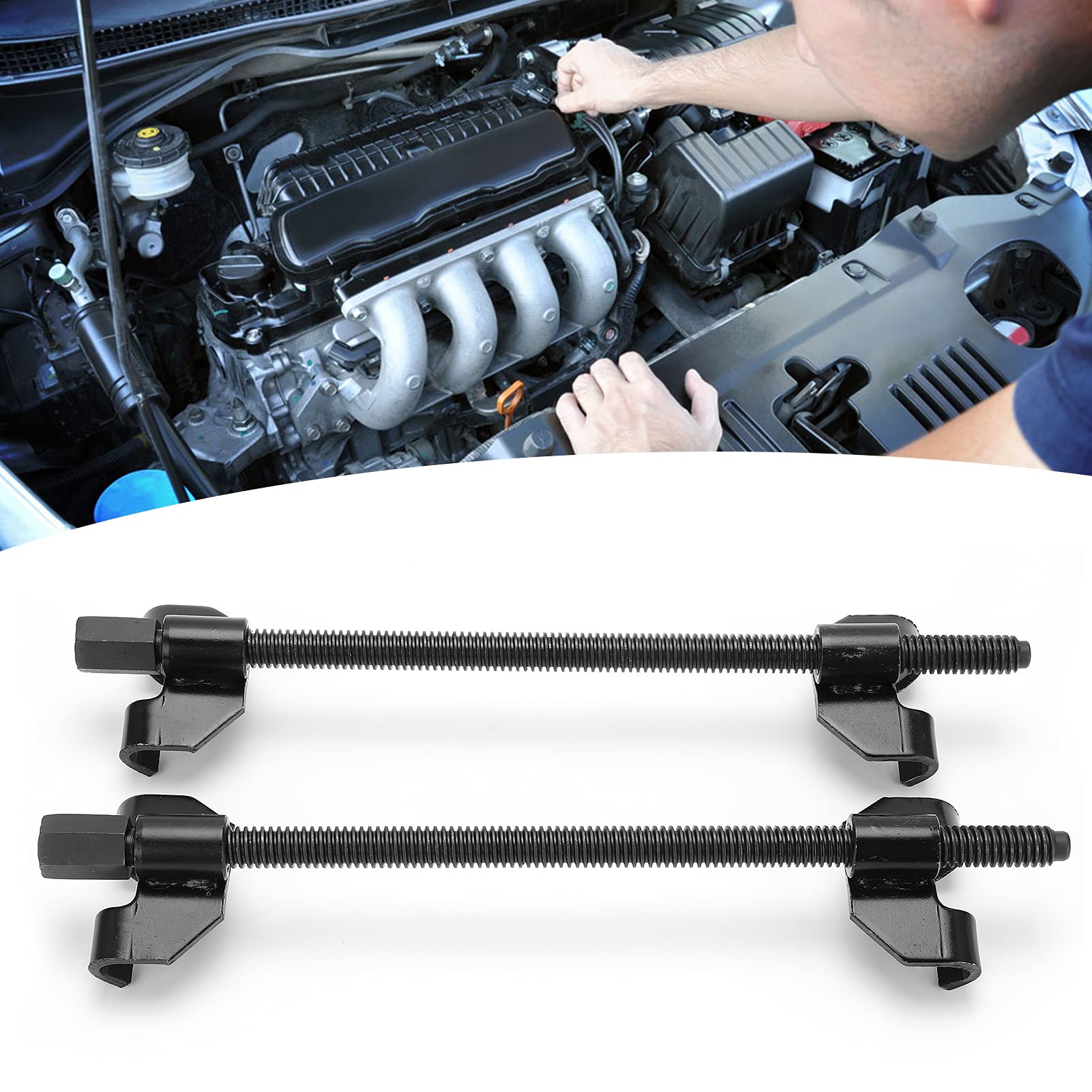 Strumento di Compressione del Compressore a Molla Strut Professionista in Acciaio Forgiato per la Riparazione di Auto Automatiche