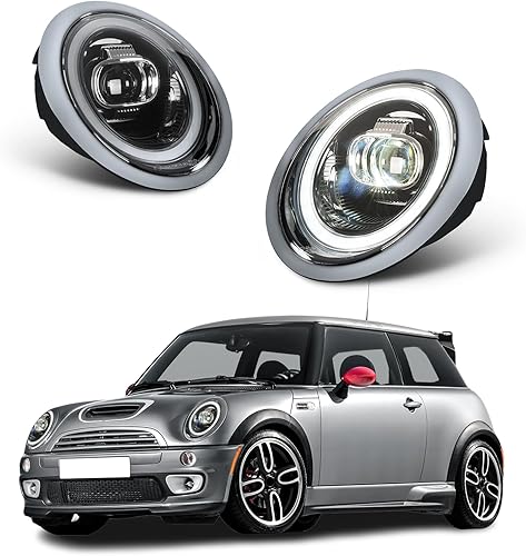 Vista 28 de Archaic Luces traseras compatibles con Mini Hatch R50 R53 2001-06 [una, una D, Cooper S, Cooper] y Mini Cabrio R52 2004-08 [Cooper, Cooper S, One]