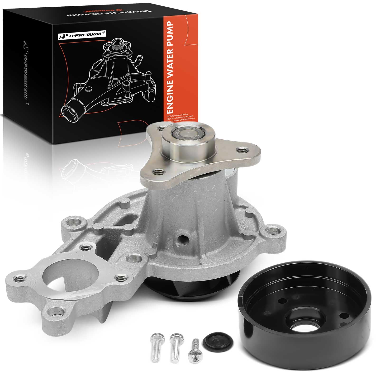 A-Premium Engine Water Pump Compatible with BMW X3 2020-2024, X4 2020-2023, Z4 2019-2023, 228i xDrive Gran Coupe, 230i, 330e, 330i GT xDrive, 330i