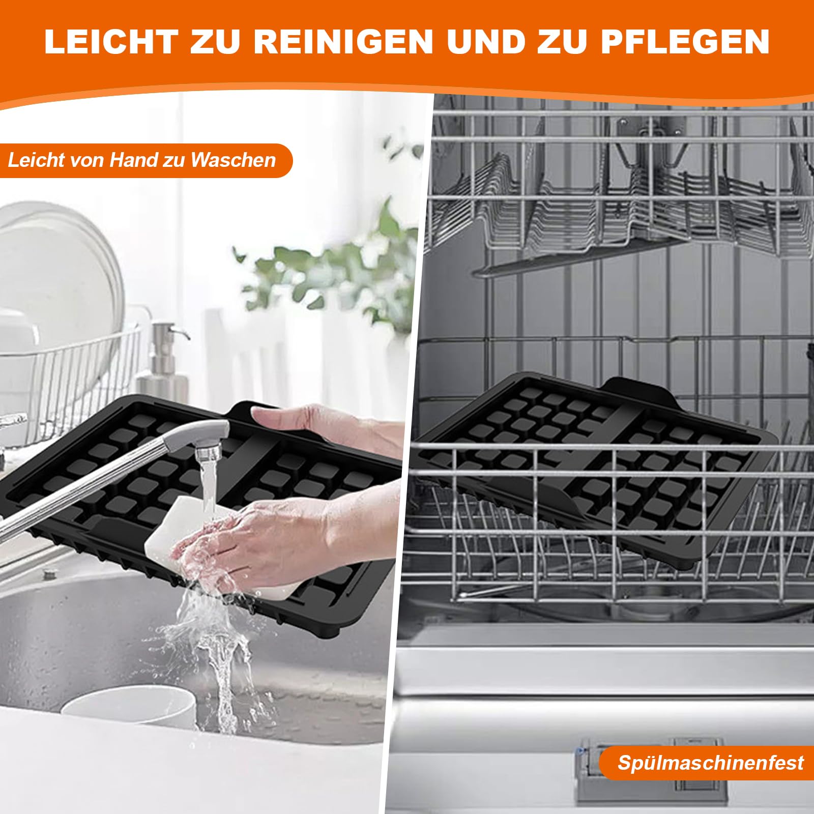 2x Silikon Waffelform Für Heißluftfritteuse - Perfekt Für Knusprige Belgische Waffeln