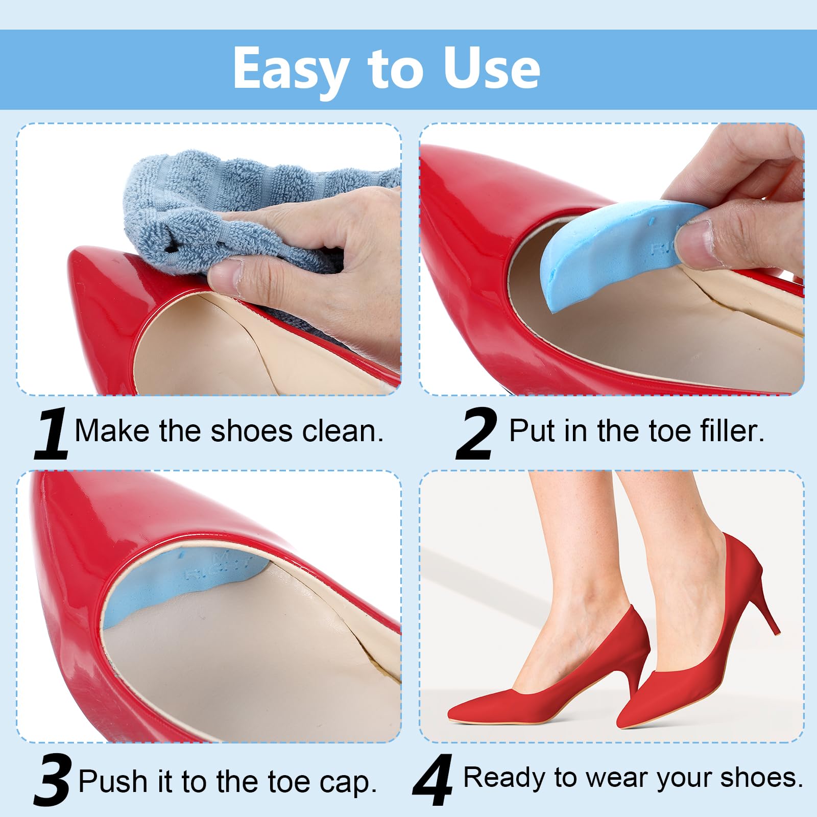 Health Press® Hielkussens voor Schoenen – Premium Hielkussen