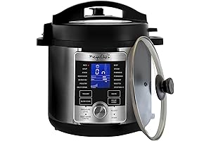 Megachef Olla de Cocción Lenta Eléctrica Digital de 6 Cuartos de Galón