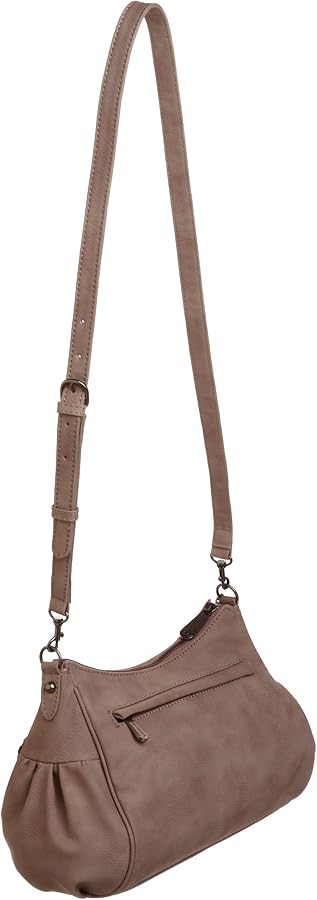 レベッカテイラー★ショルダーバッグ★本革★リボン★ベージュ