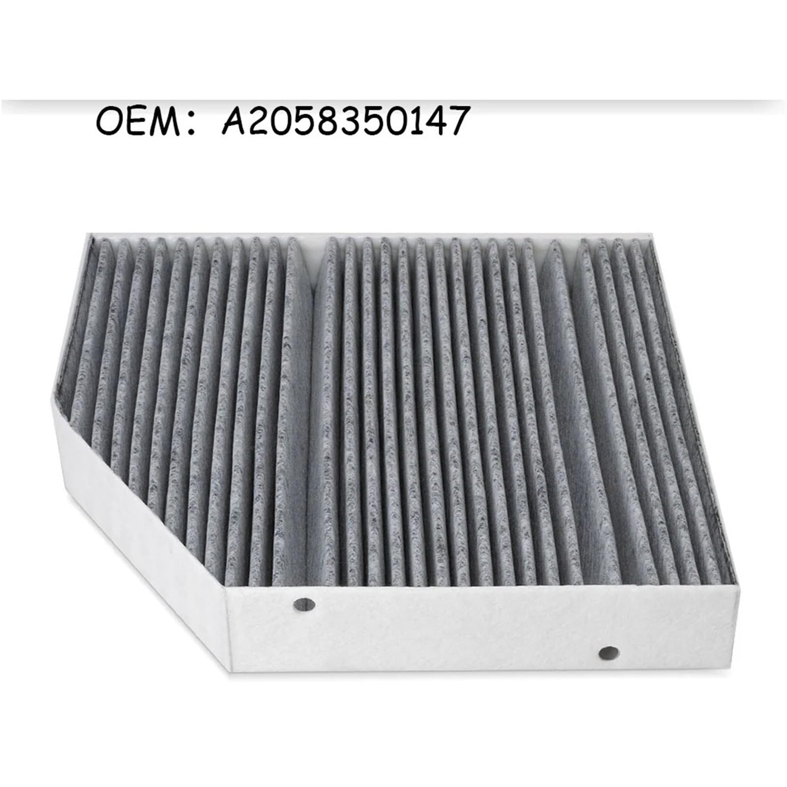 Filtro di Ricambio Filtro aria abitacolo auto adatto per Mercedes-Benz GLC X253 2015-2022 200 250 300 220d 250d 300d 350e 43 63 S A2058350147