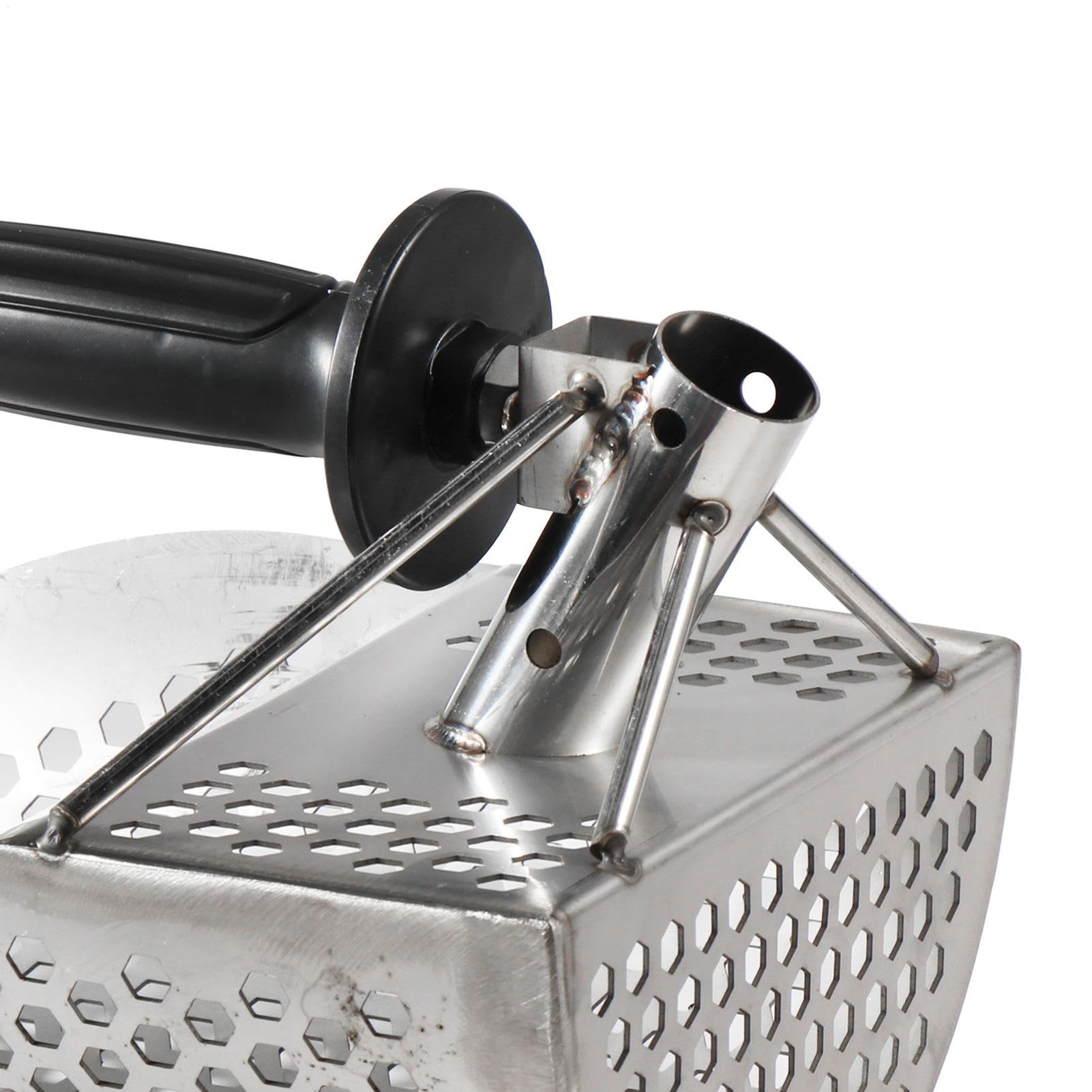 Łopata do przesiewania piasku ze stali nierdzewnej, łyżka do wykrywacza | Wytrzymałe akcesoria do wykrywania metali ze stali nierdzewnej, ko
