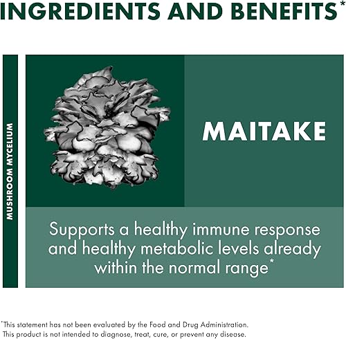 Miniatura 6 de Host Defense Maitake Extract - Immune & Cellular Health Support - Dietary Herbal Supplement with Maitake Mushroom & Mushroom Mycelium - Liquid
