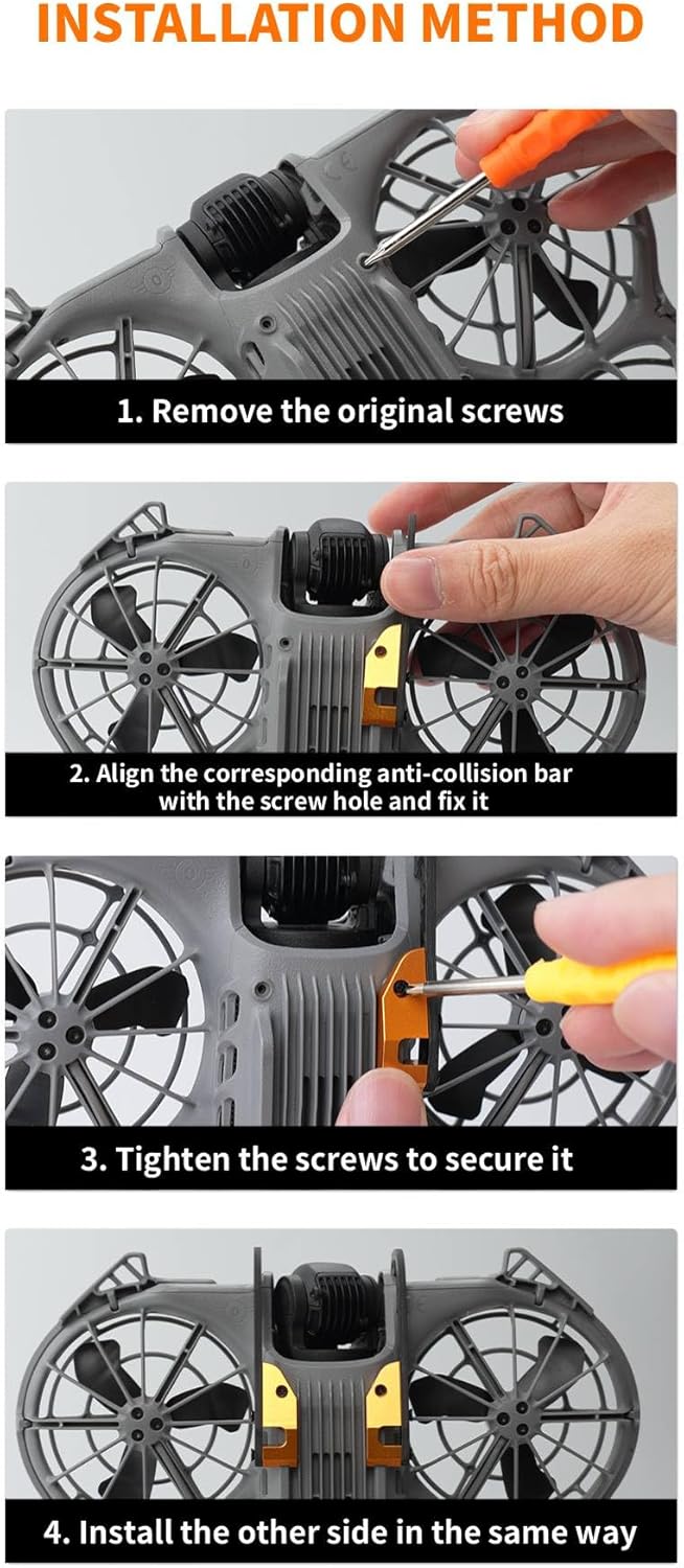 Gimbal Bumper for DJI NEO 2 Gimbal Protection Bar Carbon Fiber Camera Lens Protector Anti-Collision Bumper Protect Guard Bar for DJI Neo 2 Drone Accessories