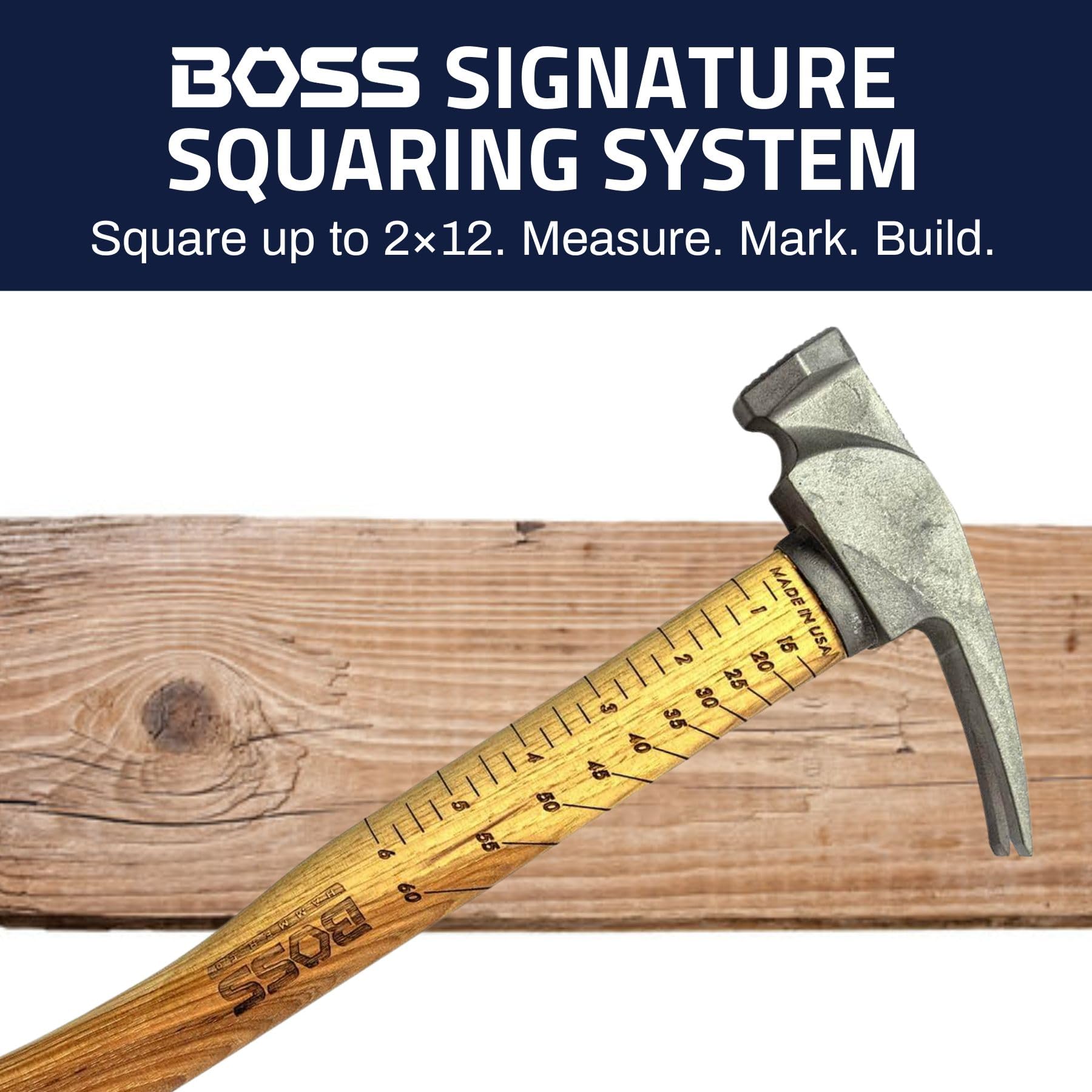 Amazon | Boss Hammer 14オンス Ti64 建設グレードチタン