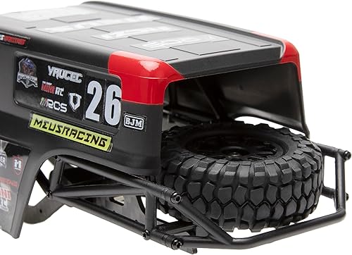 Miniatura 12 de MEUS RACING MB24 SCX24 Cuerpo 5.2in 132MM Cuerpo Shell ABS+Chasis de fibra de carbono de nylon para 1/24 Axial SCX24 Bronco JLU B-17 C10