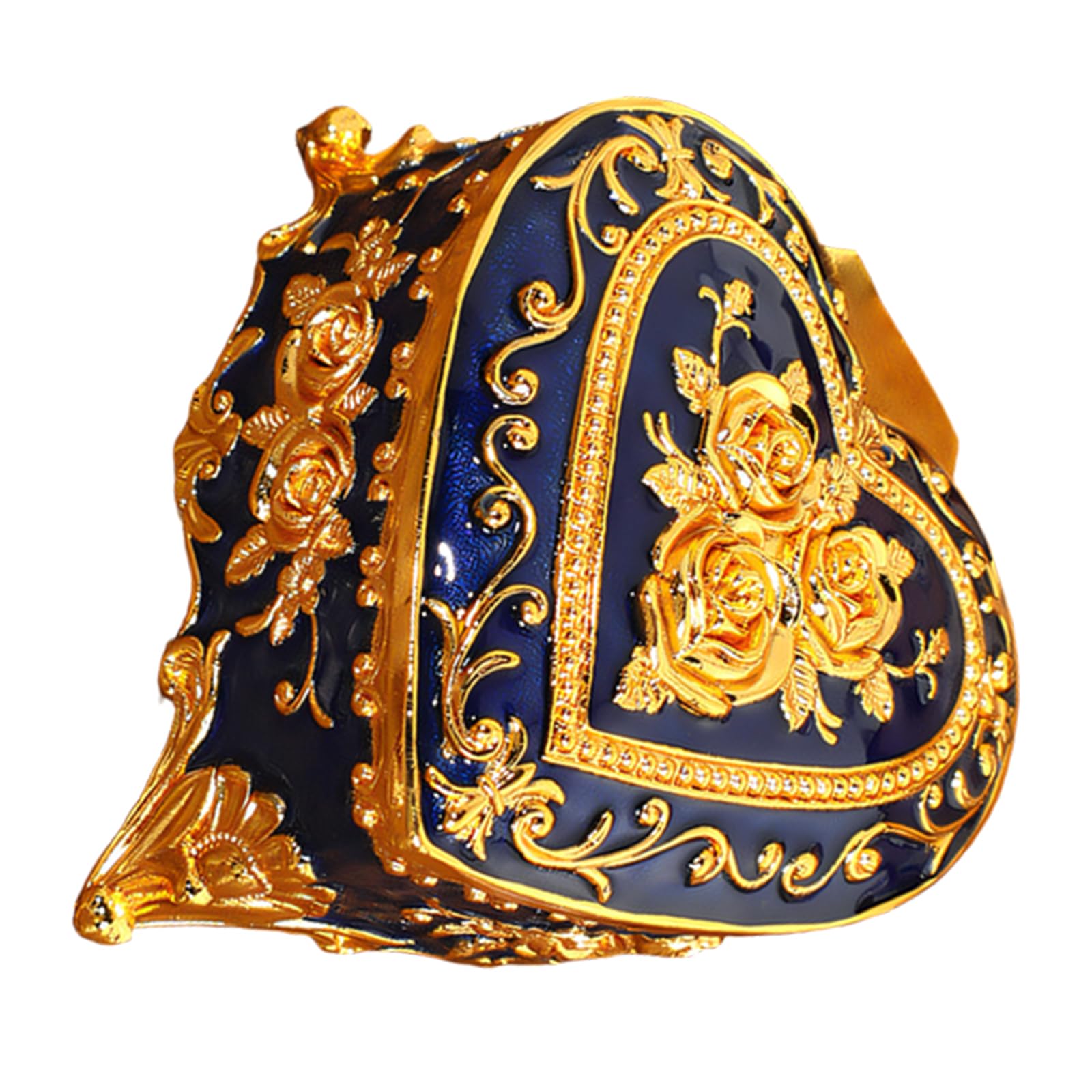 our fave Shape Jewelry Case with Ornamental Rose Detail for Gift Giving Artistic Jewelry Storage Box