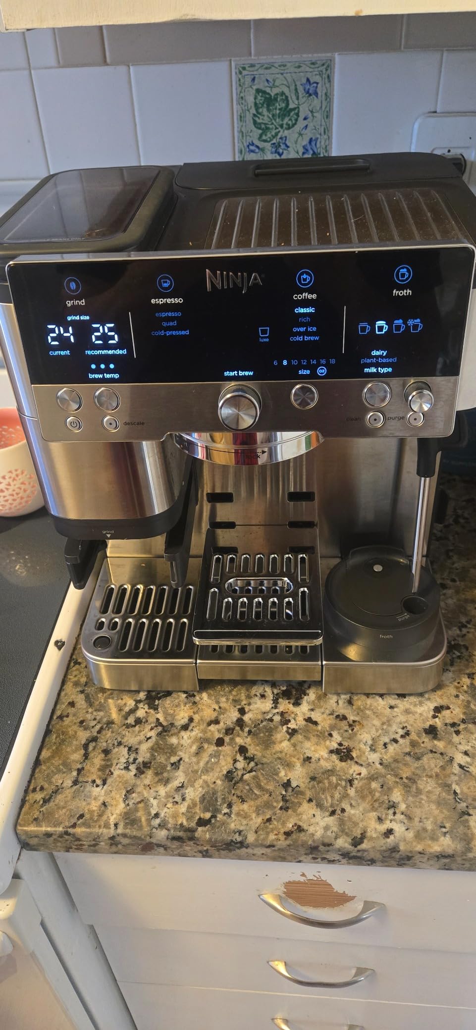 Ninja Luxe™ Café Premier Series Espresso Machine Drip Coffee Maker & Cold Brew Machine photo review