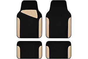 CAR-PASS Beige Floor Mats: Ultimate Protection for Your Vehicle