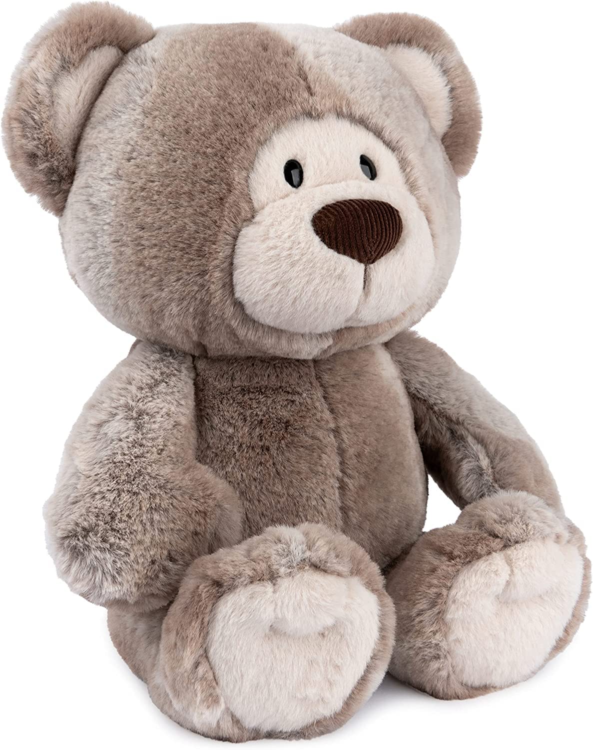 GUND Mukki Teddybär, Premium Stofftier ab 1 Jahren, Braun/Creme, 25,4 cm