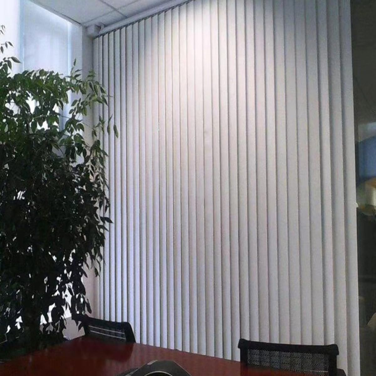 PVC Lamelles de Remplacement Blanc 10 Pièces pour Stores Verticaux