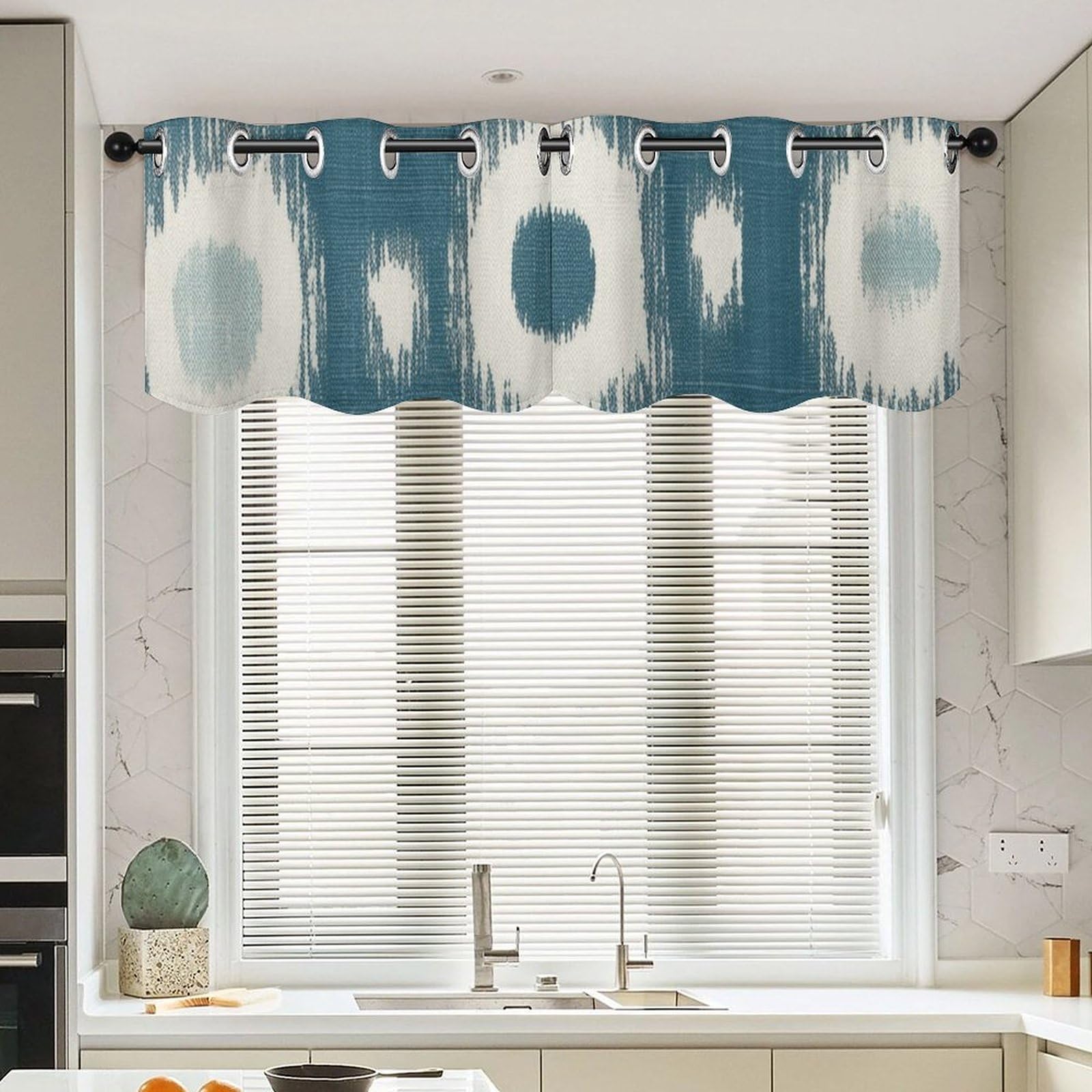 Rideaux de cuisine orientaux chinois courts pour décoration chic de maison