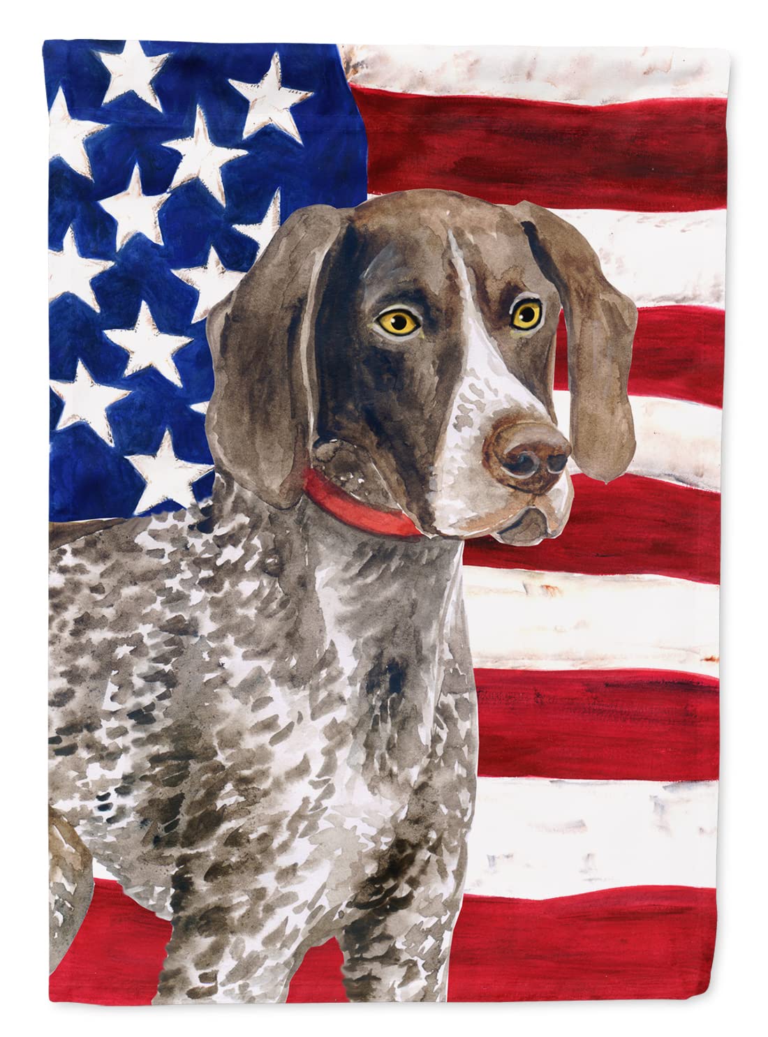 Drapeau d'extérieur en toile premium avec motif de chien pour une maison élégante