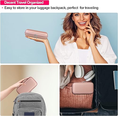 Miniatura 6 de Elonbo - Funda de viaje para MacBook Air Pro Charger MagSafeMagSafe 2 Power Adapter, iPhone 1414 Pro 1313 Pro MagSafe Charger, USB CType C,